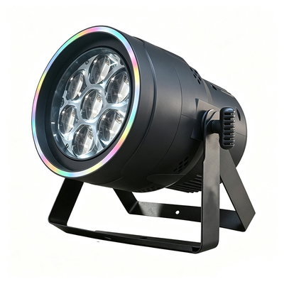 7 multi-function effect lights + LED iris.