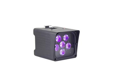 6*18W RGBWA UV 6in1 LED wireless battery Par Light