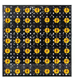 49*10W Pixel Matrix Stage light